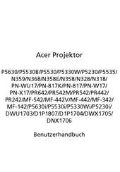 Acer PR542M Benutzerhandbuch