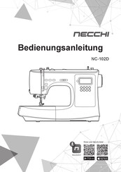 Necchi NC-102D Bedienungsanleitung