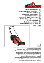 Grizzly Tools ERM 1232-2 Originalbetriebsanleitung