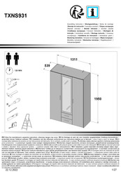 Forte TXNS931 Montageanleitung