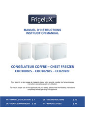 Frigelux COO202BES Benutzerhandbuch