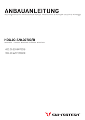 SW-Motech HDG.00.220.30700/B Anbauanleitung