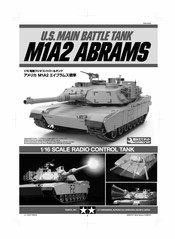 Tamiya U.S. MAIN BATTLE TANK M1A2 ABRAMS Montageanleitung