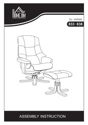 Homcom 833-838 Montageanleitung