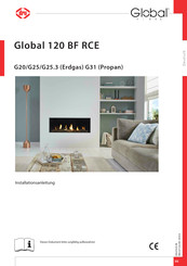 Dru Global 120 BF RCE Installationsanleitung