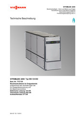 Viessmann VITOBLOC 200 EM-134 Technische Beschreibung