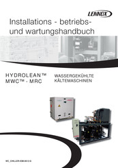 Lennox HYDROLEAN MWC 570 Installations- Betriebs Und Wartungshandbuch