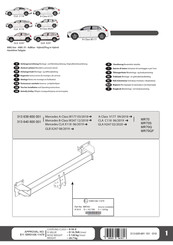 Westfalia Automotive MR70 Montage- Und Betriebsanleitung