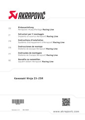 Akrapovic Racing Line Einbauanleitung