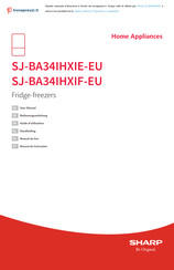 Sharp SJ-BA34IHXIE-EU Bedienungsanleitung