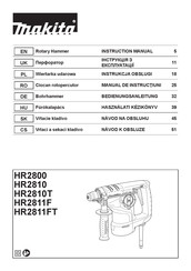 Makita HR2810 Bedienungsanleitung