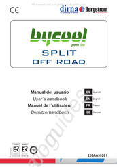 dirna Bergstrom bycool green line SPLIT OFF ROAD Benutzerhandbuch