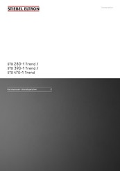 STIEBEL ELTRON STD 280-1 Trend Installation