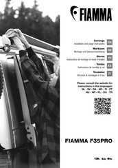Fiamma F35PRO Montageanleitung