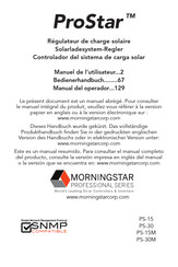 Morningstar ProStar PS-15M Bedienerhandbuch