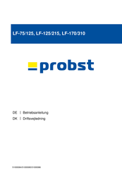 probst LEVELFIX LF-170/310 Betriebsanleitung
