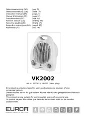 EUROM VK2002 Gebrauchsanleitung