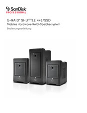 SanDisk G-RAID SHUTTLE 8 Bedienungsanleitung