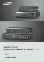 Samsung SVR-1660C Benutzerhandbuch
