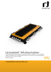 Inverto Unicable II Installationshandbuch