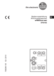 IFM Electronic Efector190 DTE102 Bedienungsanleitung