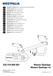 Westfalia 332 319 600 001 Montage- Und Betriebsanleitung
