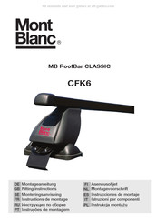 Mont Blanc CFK6 Montageanleitung