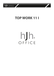 hjh OFFICE TOP WORK 11 I Montageanleitung