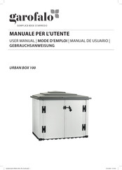 garofalo URBAN BOX 100 Gebrauchsanweisung