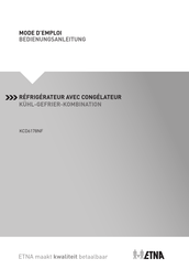 Pelgrim KCD6178NF Bedienungsanleitung