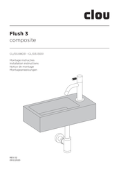 Clou flush 3 CL/03.08031 Montageanweisungen
