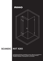 RIHO SCANDIC NXT X203 Montageanleitung