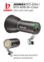 Jinbei EFD-60M Anleitung