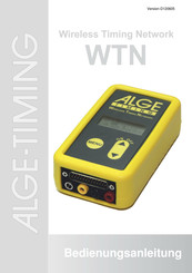 ALGE-Timing WTN Bedienungsanleitung