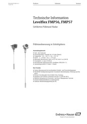 Endress+Hauser Levelflex FMP57 Technische Information