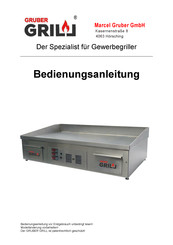 Marcel Gruber Gruber Grill GF01K-600 Bedienungsanleitung