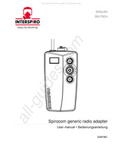 INTERSPIRO spirOCOM Bedienungsanleitung