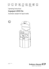 Endress+Hauser Liquiport 2000 Ex Bedienungsanleitung