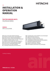 Hitachi RPIH-4.0FSRE Installations- Und Betriebshandbuch