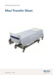 Arjo Maxi Transfer Sheet Bedienungsanleitung