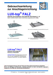 ST Quadrat LUX-top FALZ Gebrauchsanleitung
