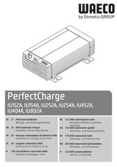 Dometic GROUP WAECO PerfectCharge IU404A Montage- Und Bedienungsanleitung