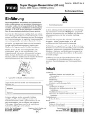 Toro 313000001 Bedienungsanleitung