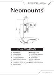 Neomounts FPMA-D550SBLACK Bedienungsanleitung