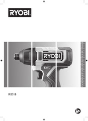 Ryobi RID18 Bedienungsanleitung