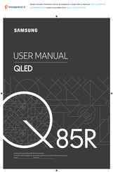 Samsung QE75Q85R Bedienungsanleitung