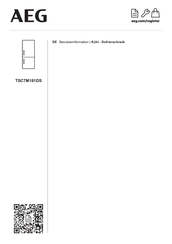 AEG TSC7M181DS Benutzerinformation