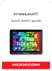 Modecom FreeTAB 8014 IPS X4 Schnellstartanleitung
