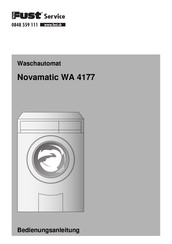 FUST Novamatic WA 4177 Bedienungsanleitung