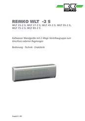 REMKO WLT 75-2 S Bedienungsanleitung